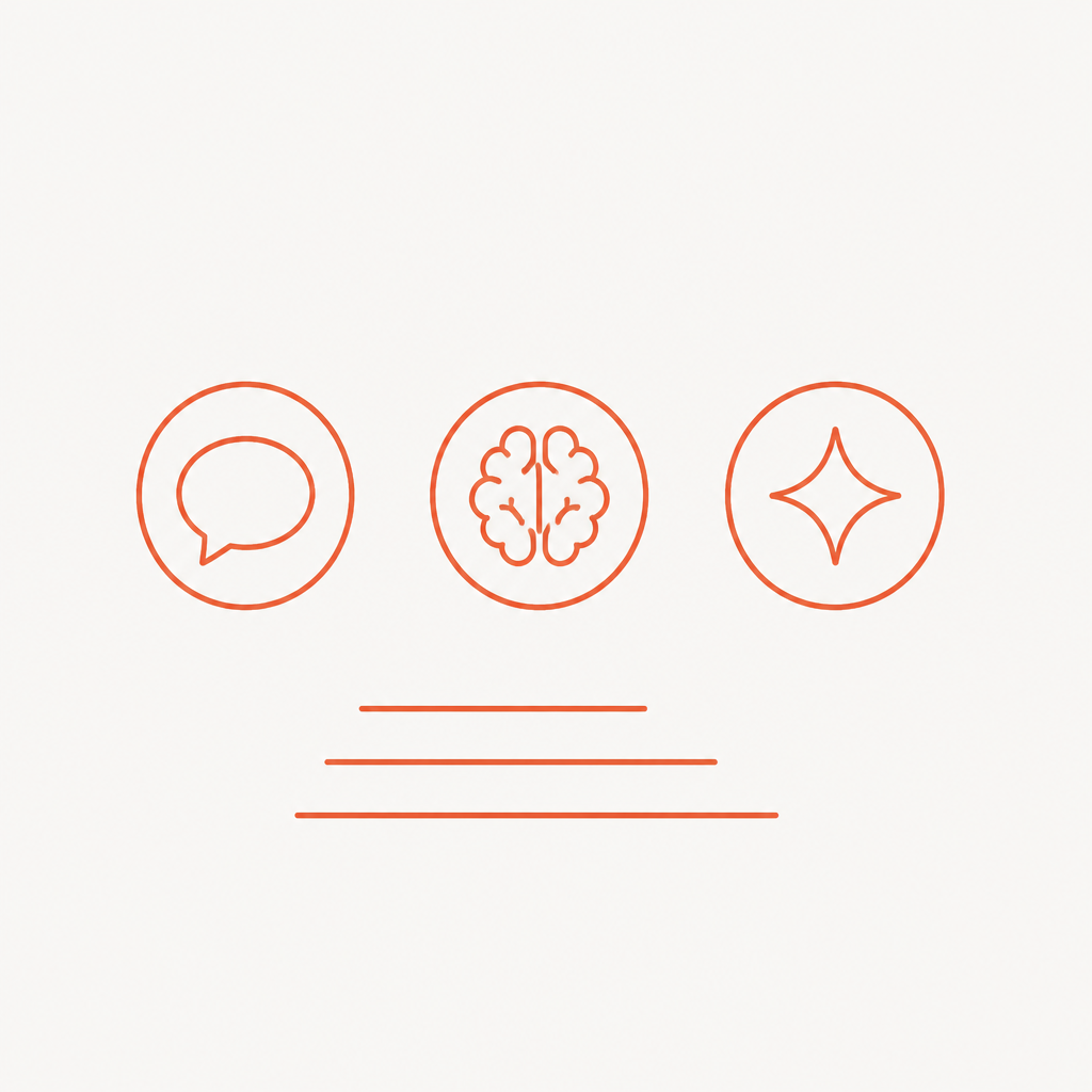 ChatGPT, Claude and Gemini logos compared for B2B marketing copy generation