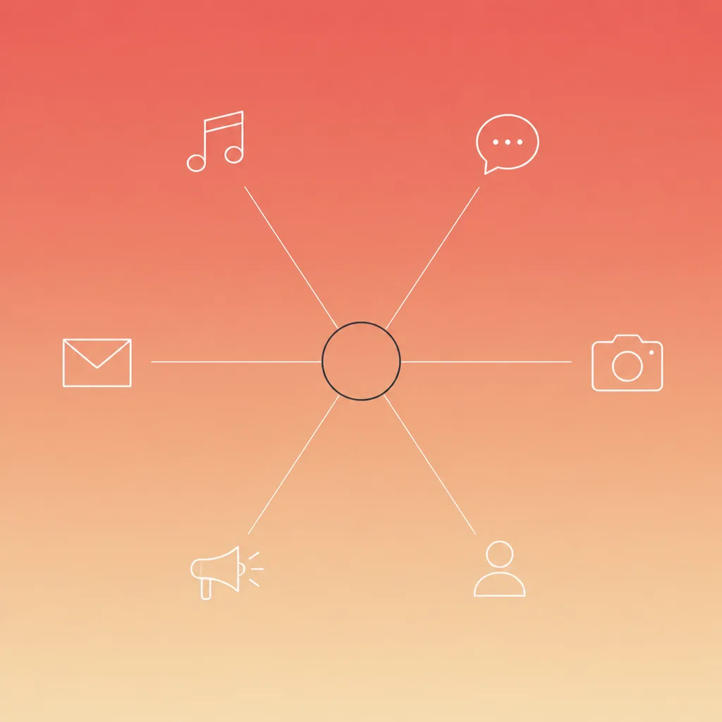Claude Cowork and Buffer MCP content repurposing workflow illustration